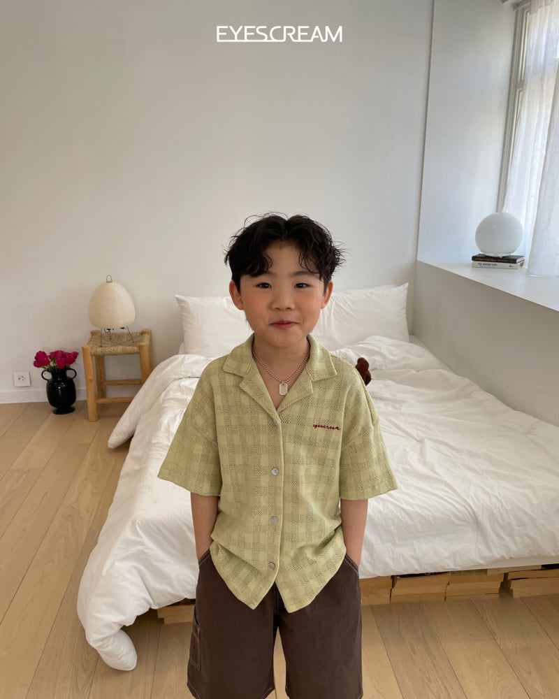 Eyescream - Korean Children Fashion - #magicofchildhood - Crochet Shirt Jacket - 11