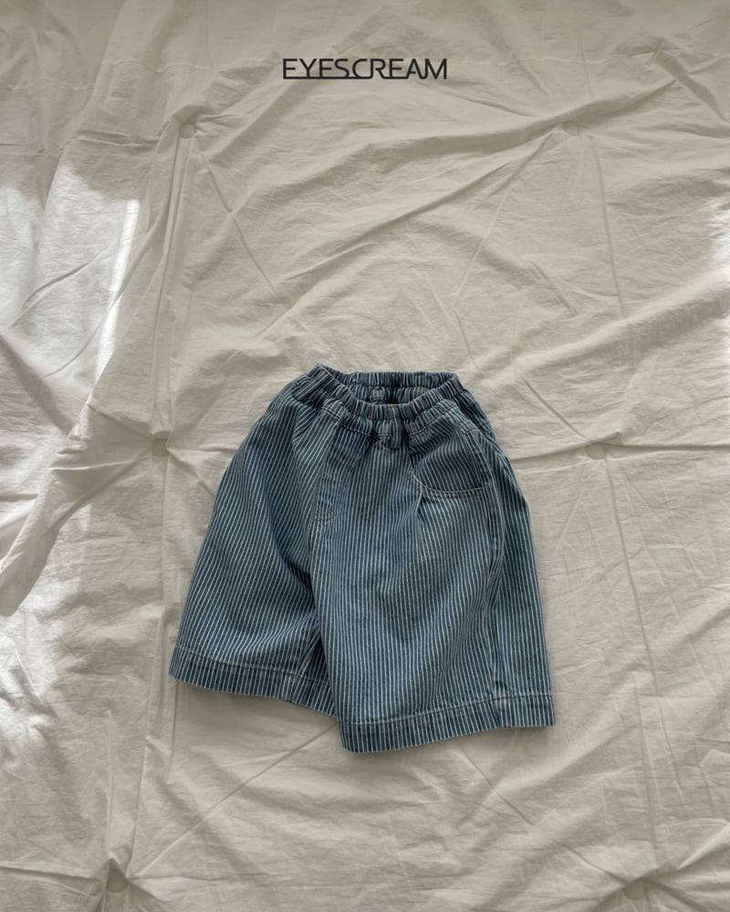 Eyescream - Korean Children Fashion - #magicofchildhood - Stripe Dart Denim Pants