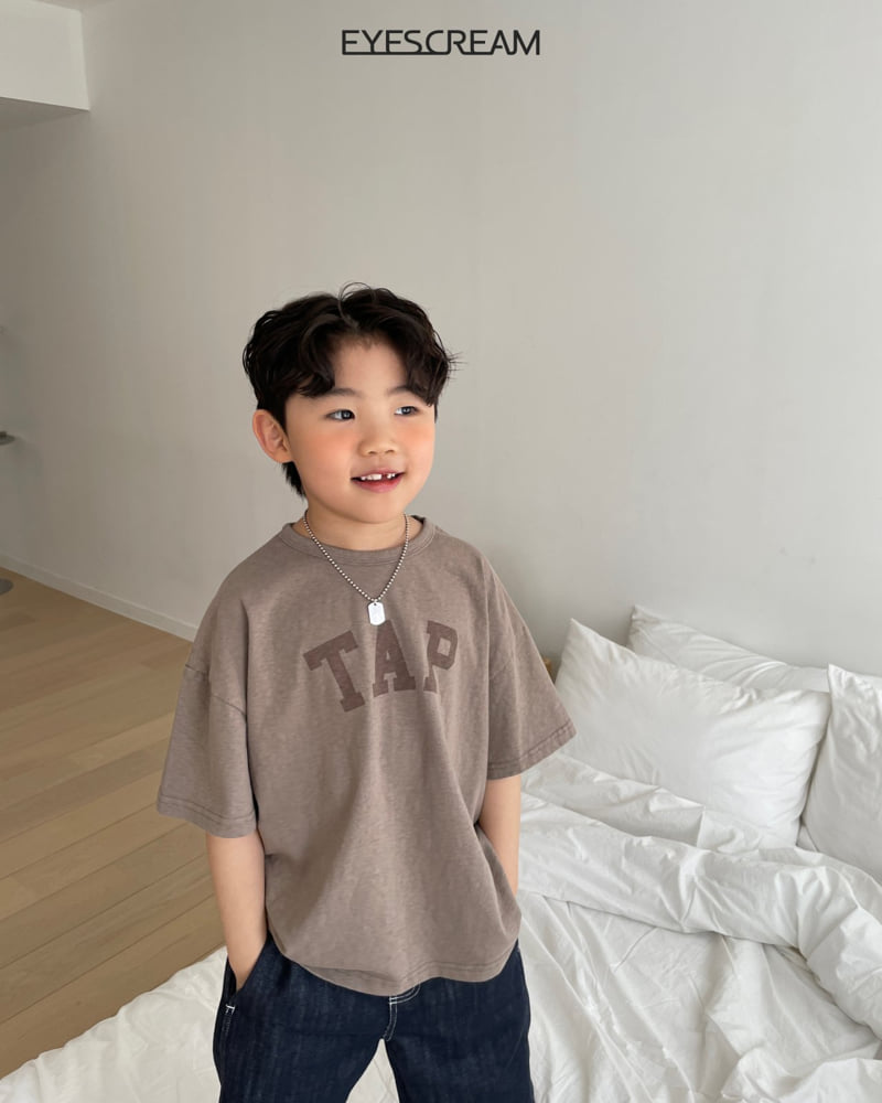 Eyescream - Korean Children Fashion - #magicofchildhood - Tab Short Sleeve Tee - 12
