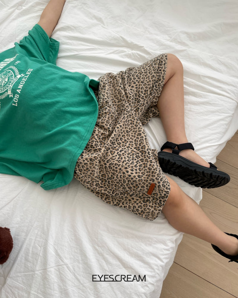 Eyescream - Korean Children Fashion - #magicofchildhood - Leopard Summer Pants - 5