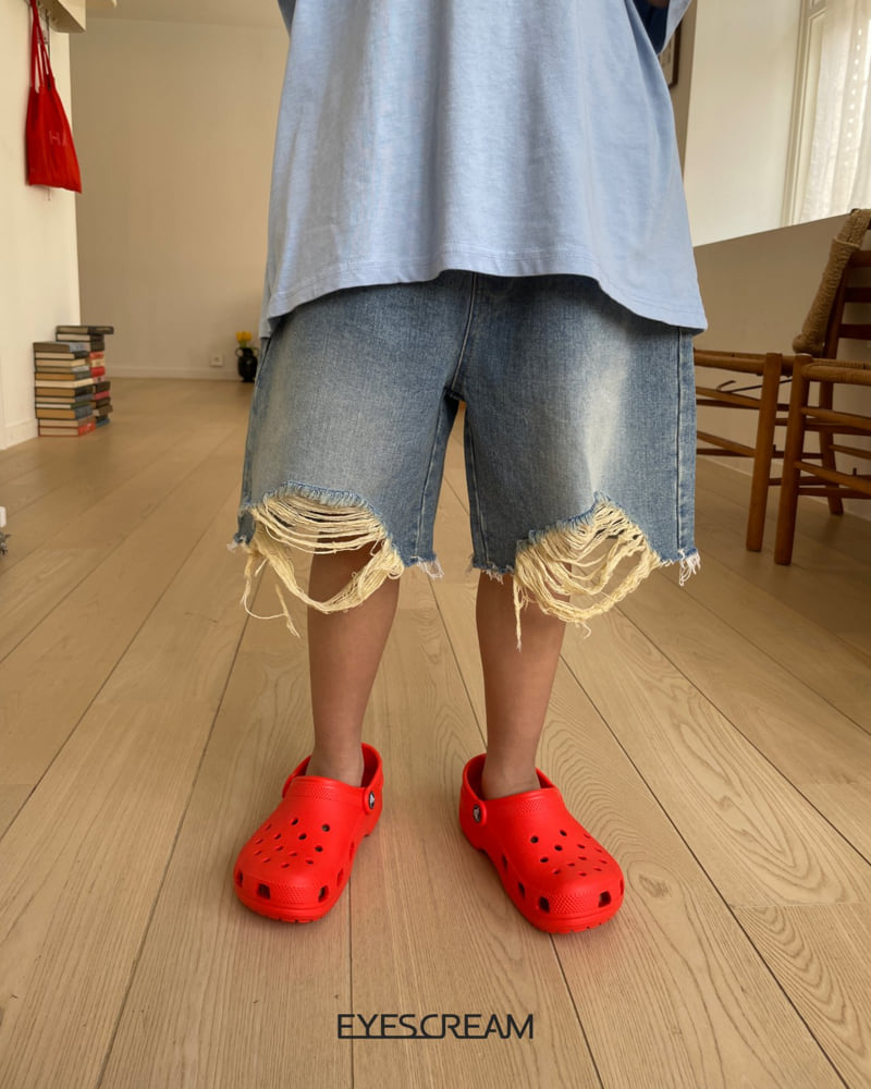 Eyescream - Korean Children Fashion - #magicofchildhood - Vintage Denim Pants - 4