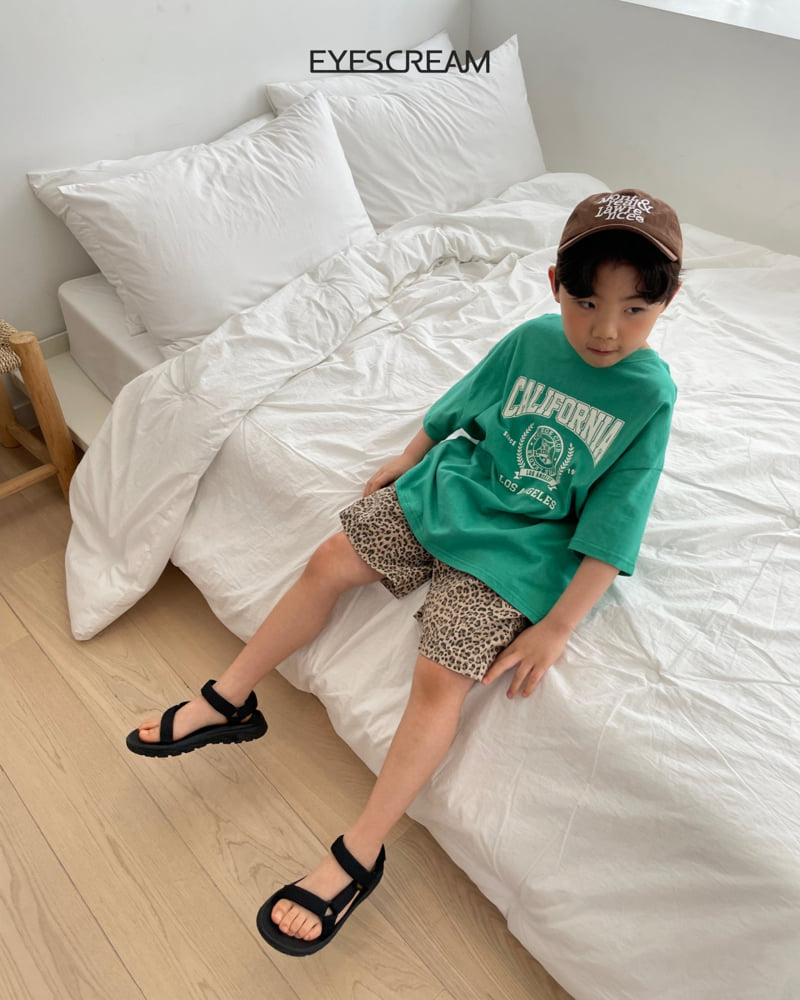 Eyescream - Korean Children Fashion - #stylishchildhood - Leopard Summer Pants - 10