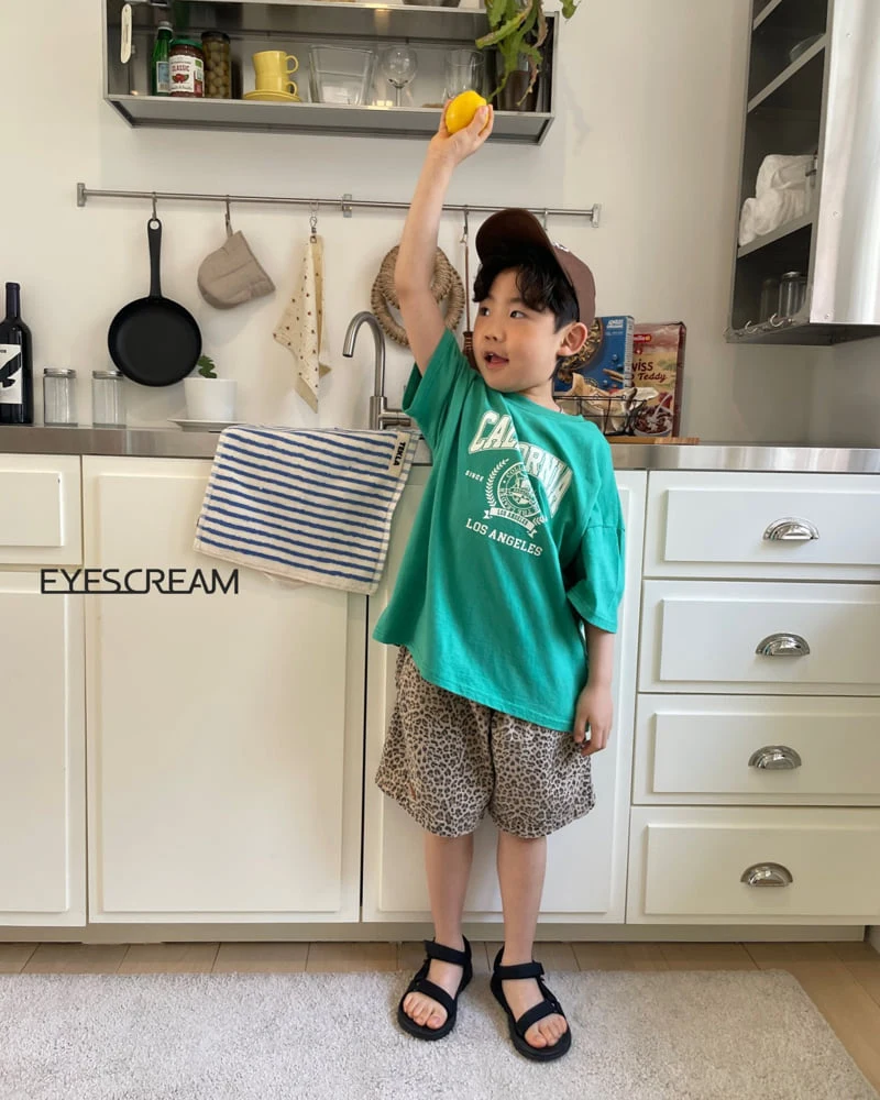 Eyescream - Korean Children Fashion - #toddlerclothing - Leopard Summer Pants - 9