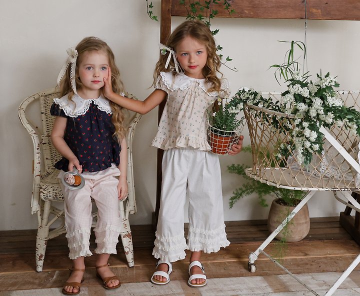Flo - Korean Children Fashion - #childofig - Libby Collar Blouse - 11