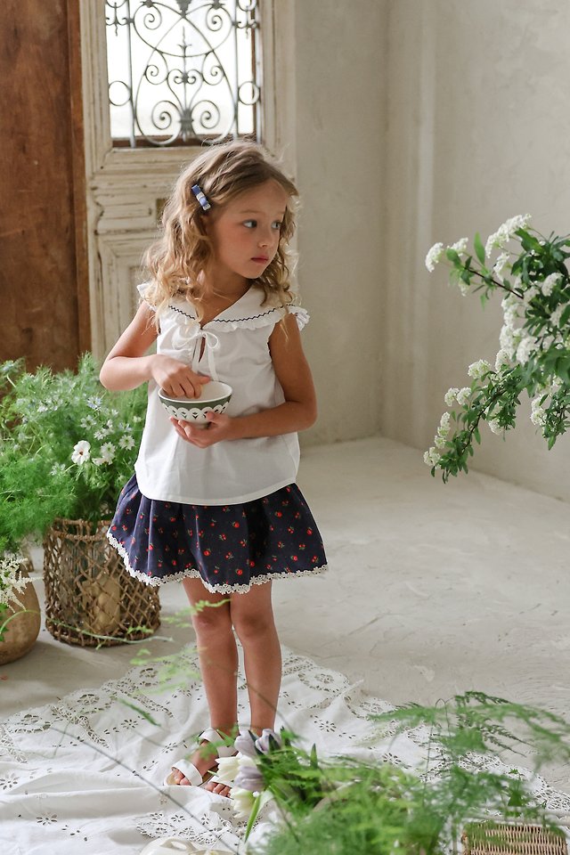 Flo - Korean Children Fashion - #childofig - Sandy Blouse - 11