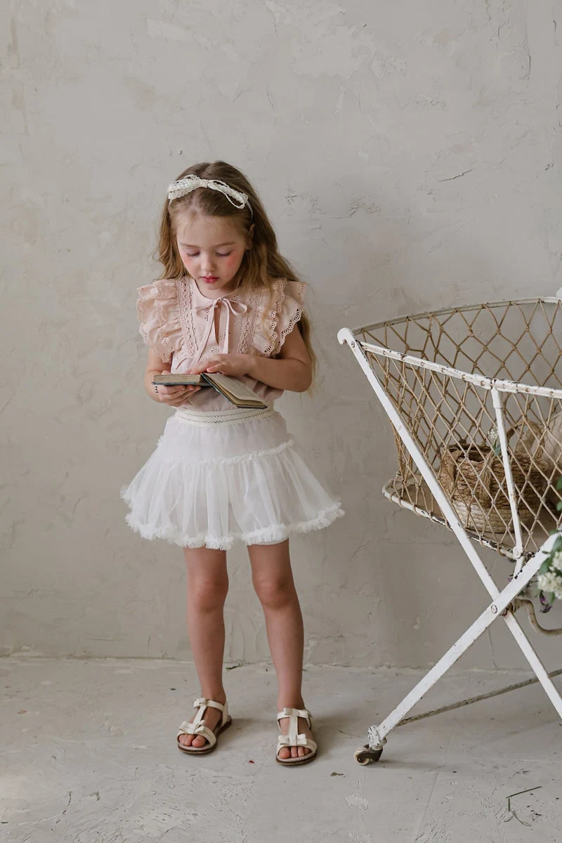Flo - Korean Children Fashion - #childofig - Bianco Blouse - 7