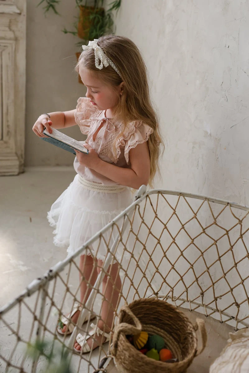 Flo - Korean Children Fashion - #childrensboutique - Bianco Blouse - 9