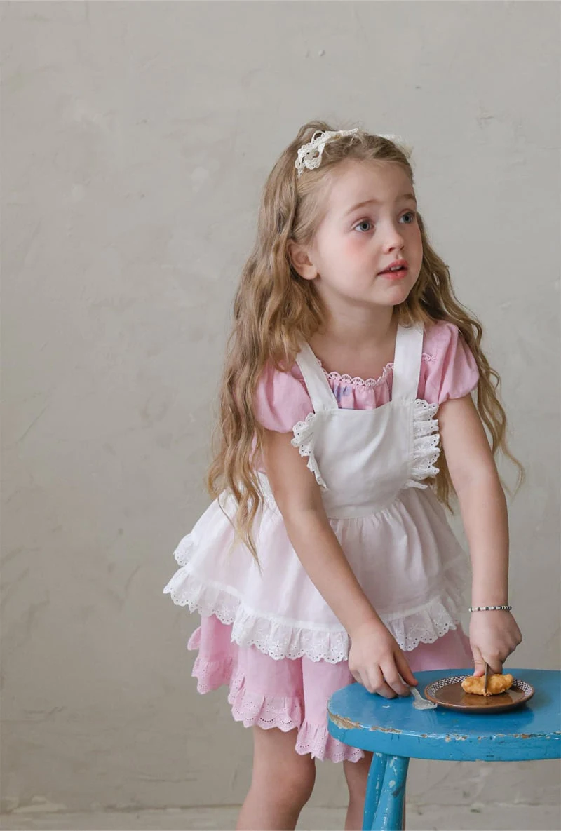 Flo - Korean Children Fashion - #childrensboutique - Print Apron - 6