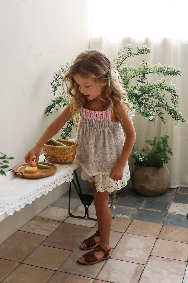 Flo - Korean Children Fashion - #designkidswear - Lemon Sleeveless Blouse - 10