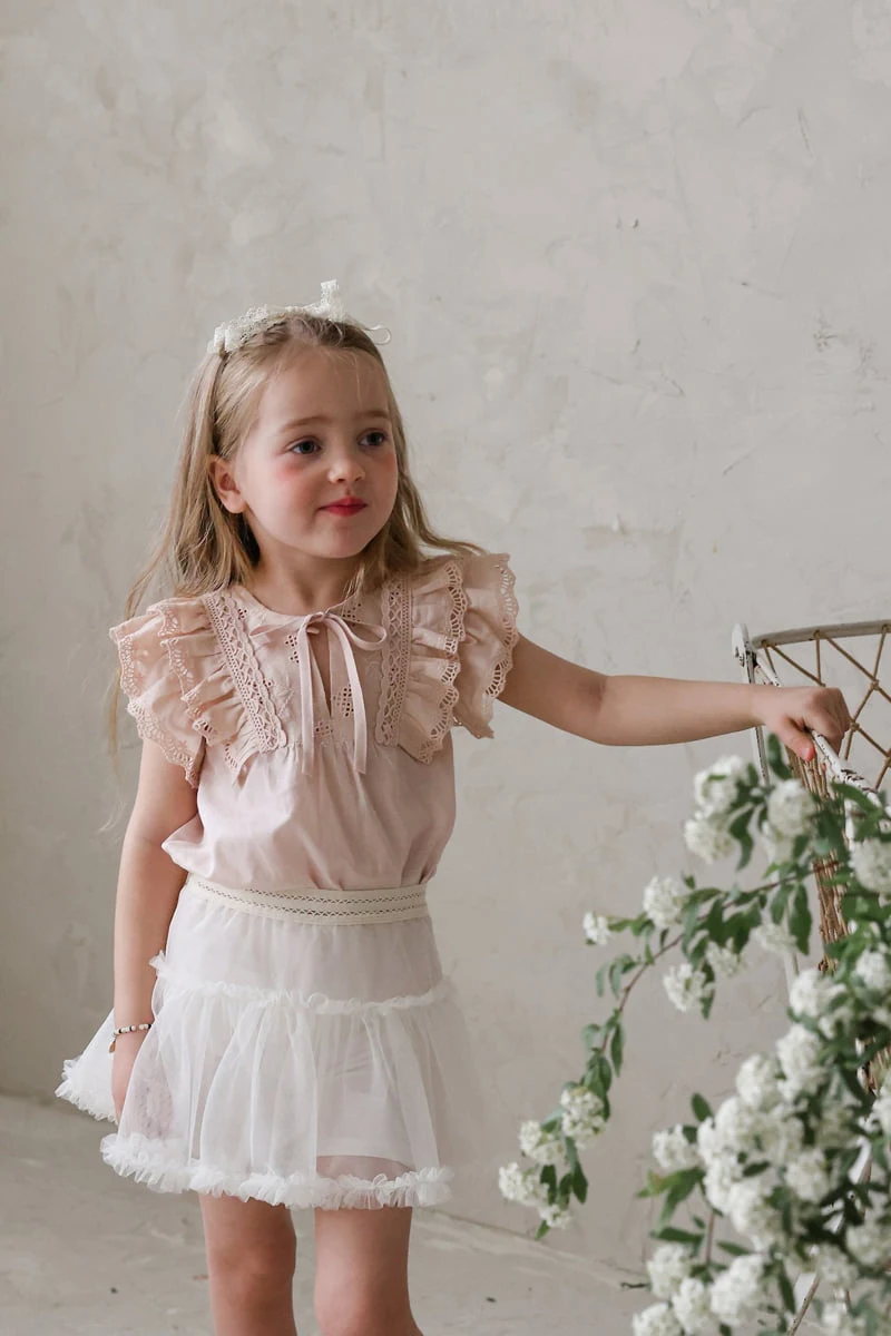 Flo - Korean Children Fashion - #designkidswear - Bianco Blouse - 10