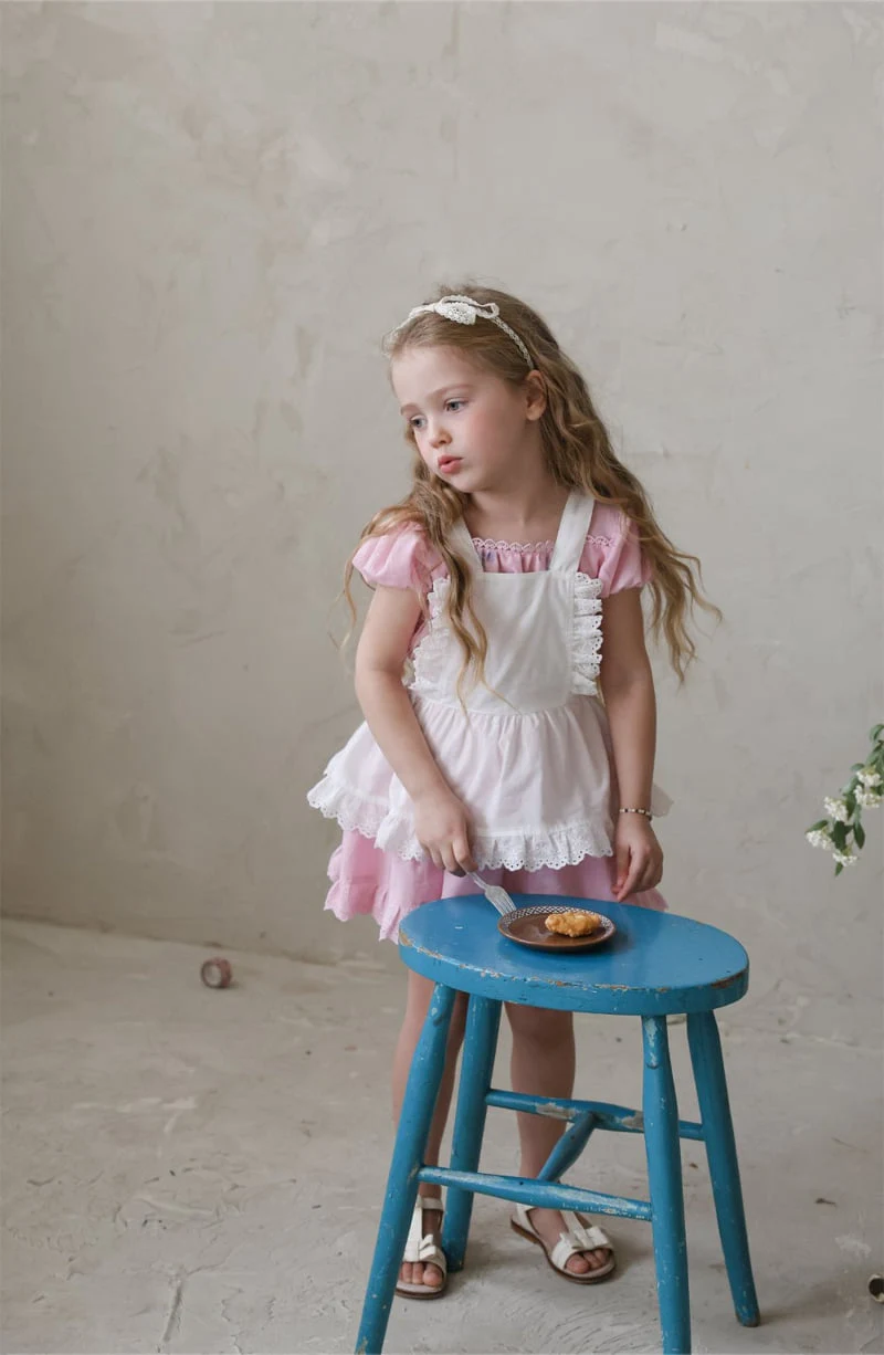 Flo - Korean Children Fashion - #designkidswear - Print Apron - 7