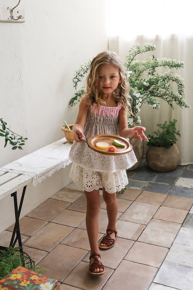 Flo - Korean Children Fashion - #fashionkids - Lemon Sleeveless Blouse - 12