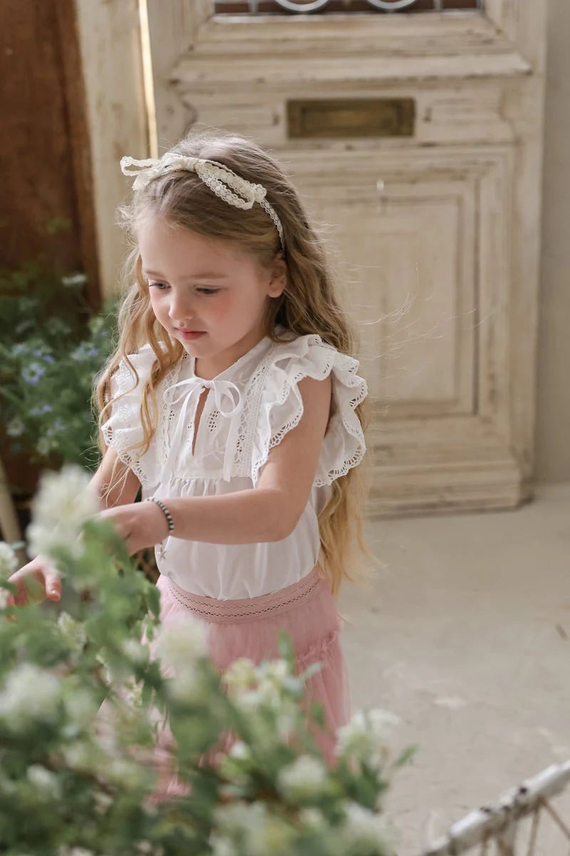 Flo - Korean Children Fashion - #fashionkids - Bianco Blouse - 12