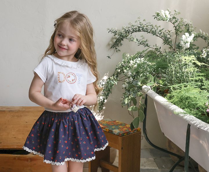 Flo - Korean Children Fashion - #kidsshorts - Poppy Tee - 5
