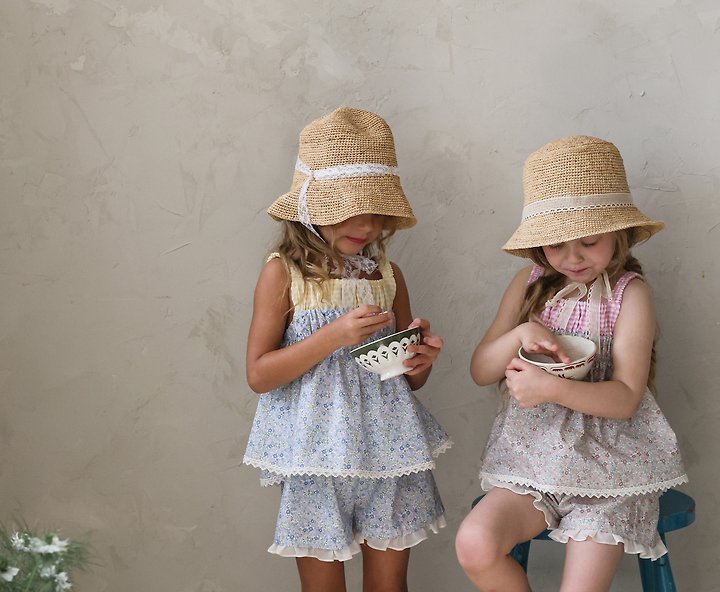 Flo - Korean Children Fashion - #kidzfashiontrend - Lemon Sleeveless Blouse