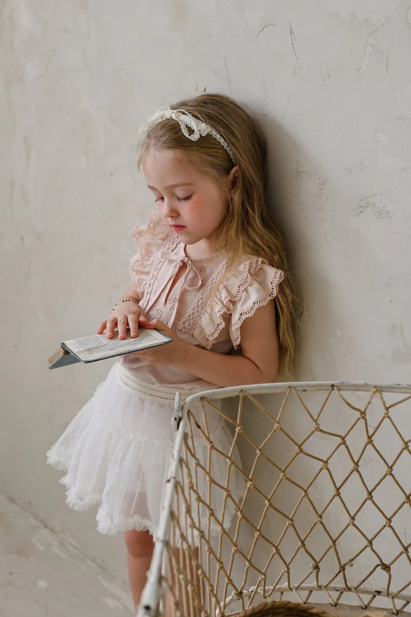Flo - Korean Children Fashion - #kidzfashiontrend - Bianco Blouse