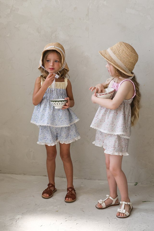 Flo - Korean Children Fashion - #minifashionista - Lemon Sleeveless Blouse - 5