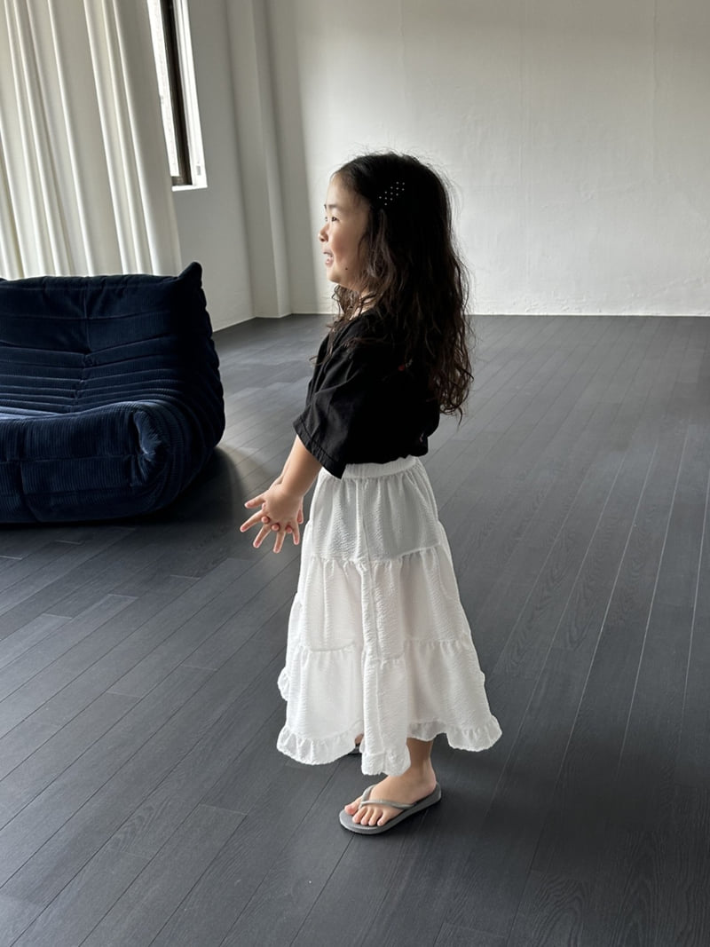 Foov - Korean Children Fashion - #Kfashion4kids - Cancan Long Skirt - 8