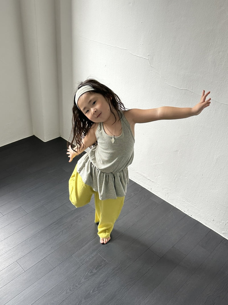 Foov - Korean Children Fashion - #Kfashion4kids - Halter Frill One-piece - 7