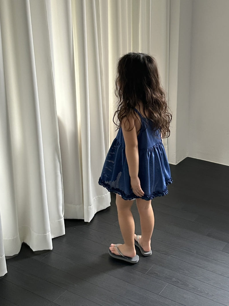 Foov - Korean Children Fashion - #childofig - Mesh Mini One-piece - 8