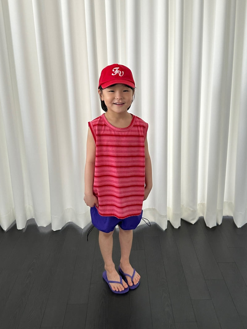 Foov - Korean Children Fashion - #childofig - Stripe Slit Tee - 6