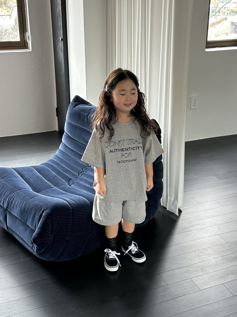 Foov - Korean Children Fashion - #childofig - Lettering Tee - 11