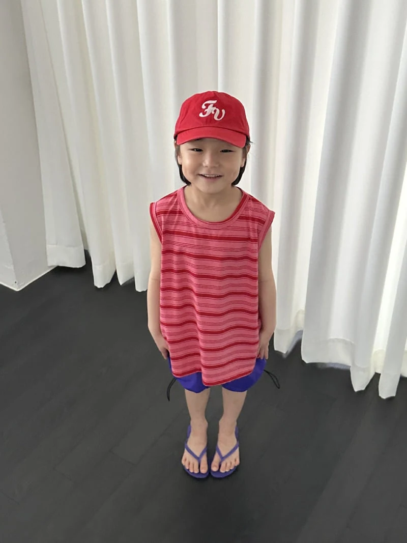 Foov - Korean Children Fashion - #childrensboutique - Stripe Slit Tee - 7