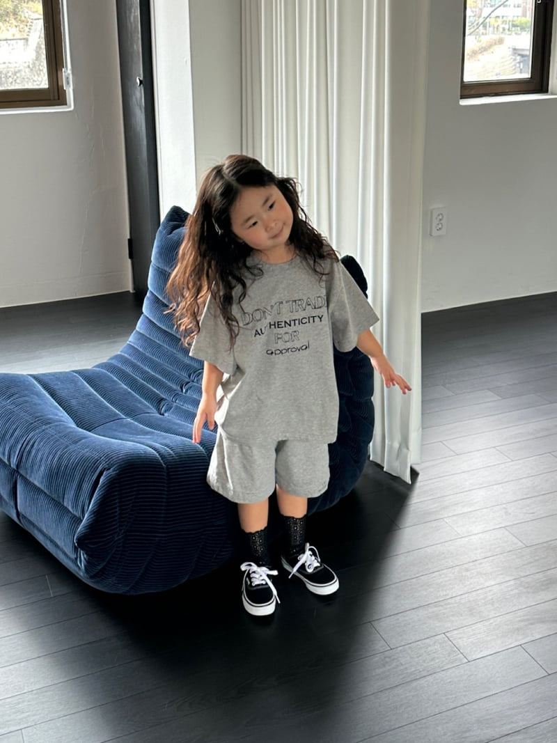 Foov - Korean Children Fashion - #childrensboutique - Lettering Tee - 12