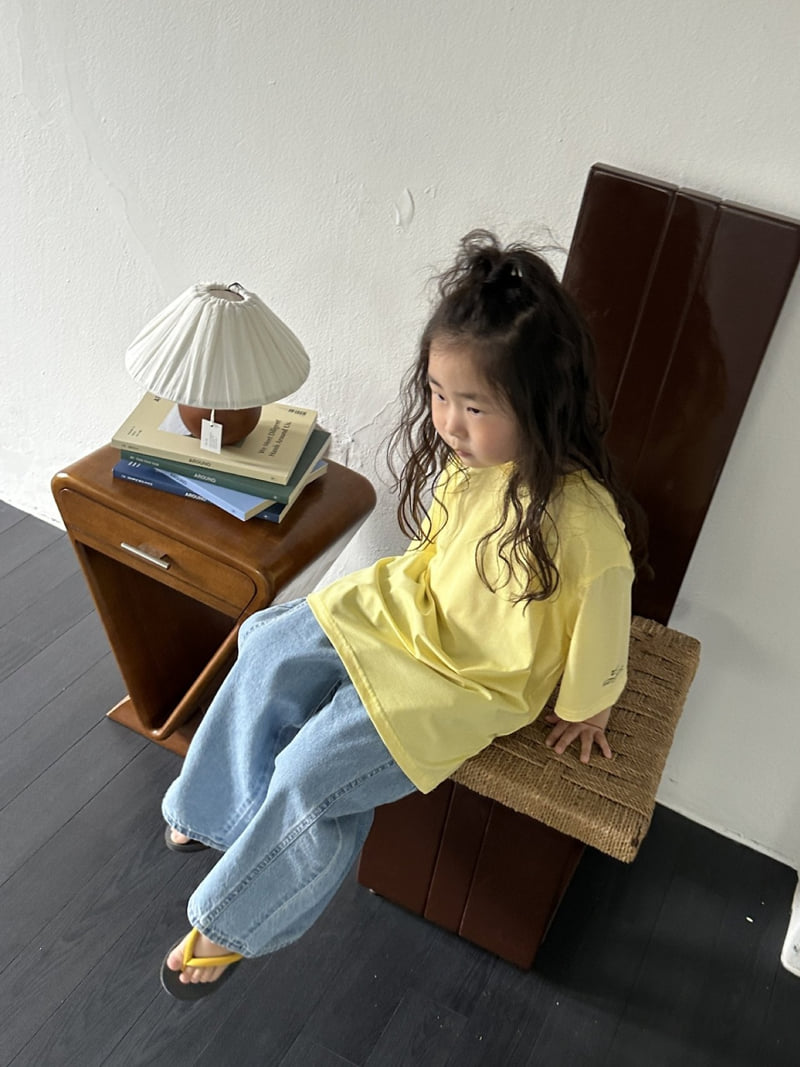 Foov - Korean Children Fashion - #childrensboutique - Cut Denim Pants - 9