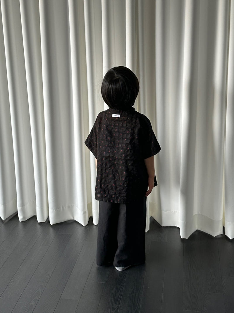 Foov - Korean Children Fashion - #childrensboutique - Flower Shirt - 4