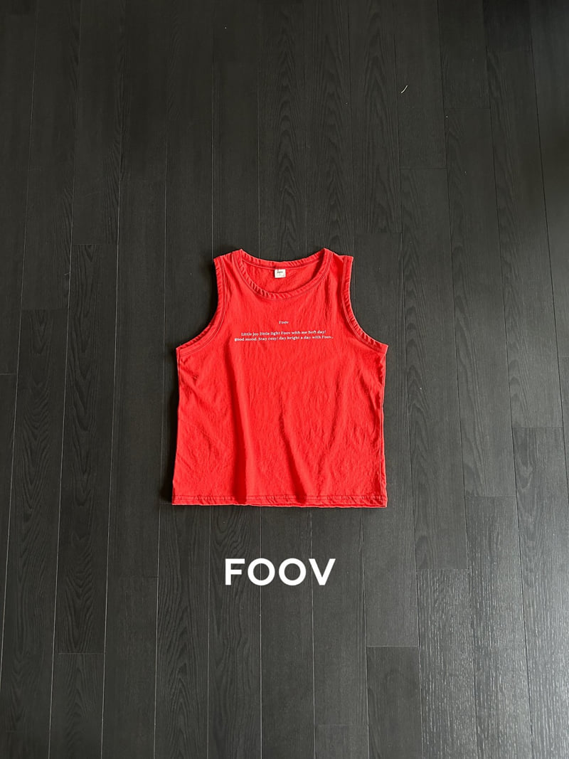 Foov - Korean Children Fashion - #designkidswear - Lettering Sleeveless - 2