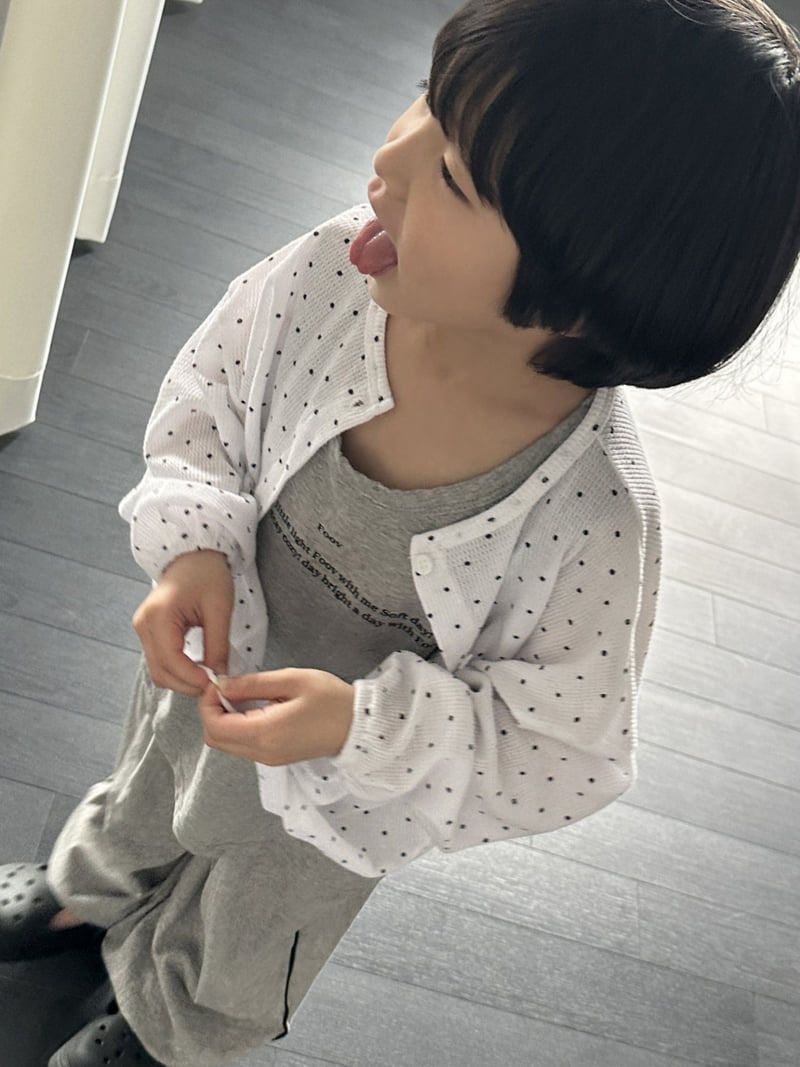 Foov - Korean Children Fashion - #discoveringself - Dot Cardigan - 7