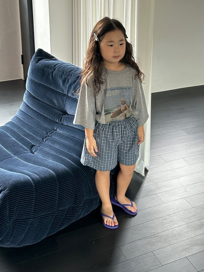 Foov - Korean Children Fashion - #fashionkids - Multi Check Pants - 8