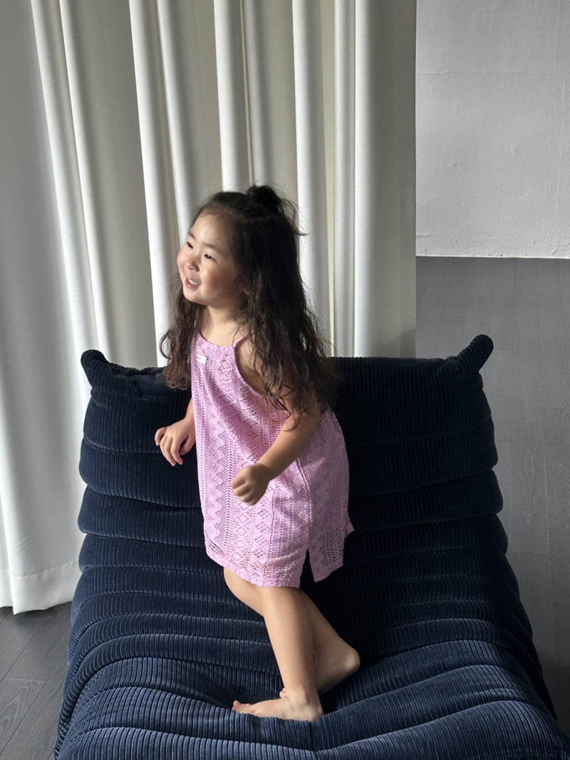 Foov - Korean Children Fashion - #fashionkids - Crochet One-piece - 5