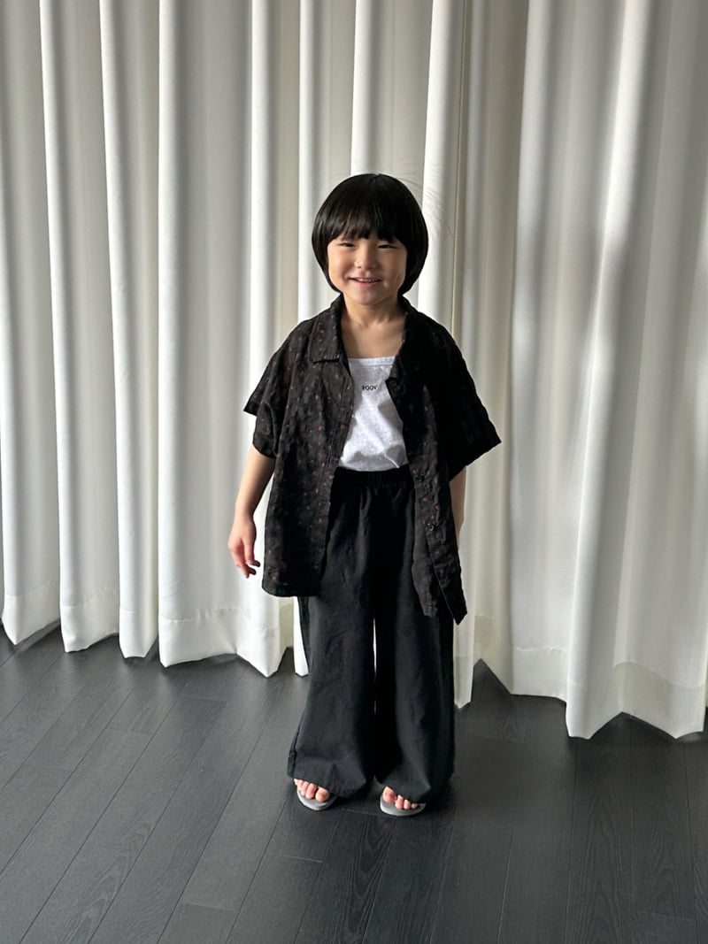 Foov - Korean Children Fashion - #kidsshorts - Flower Shirt - 7
