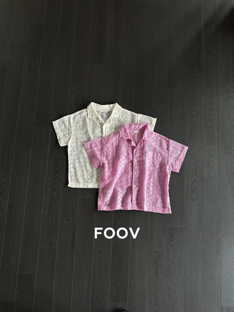 Foov - Korean Children Fashion - #kidsshorts - Crochet Shirt