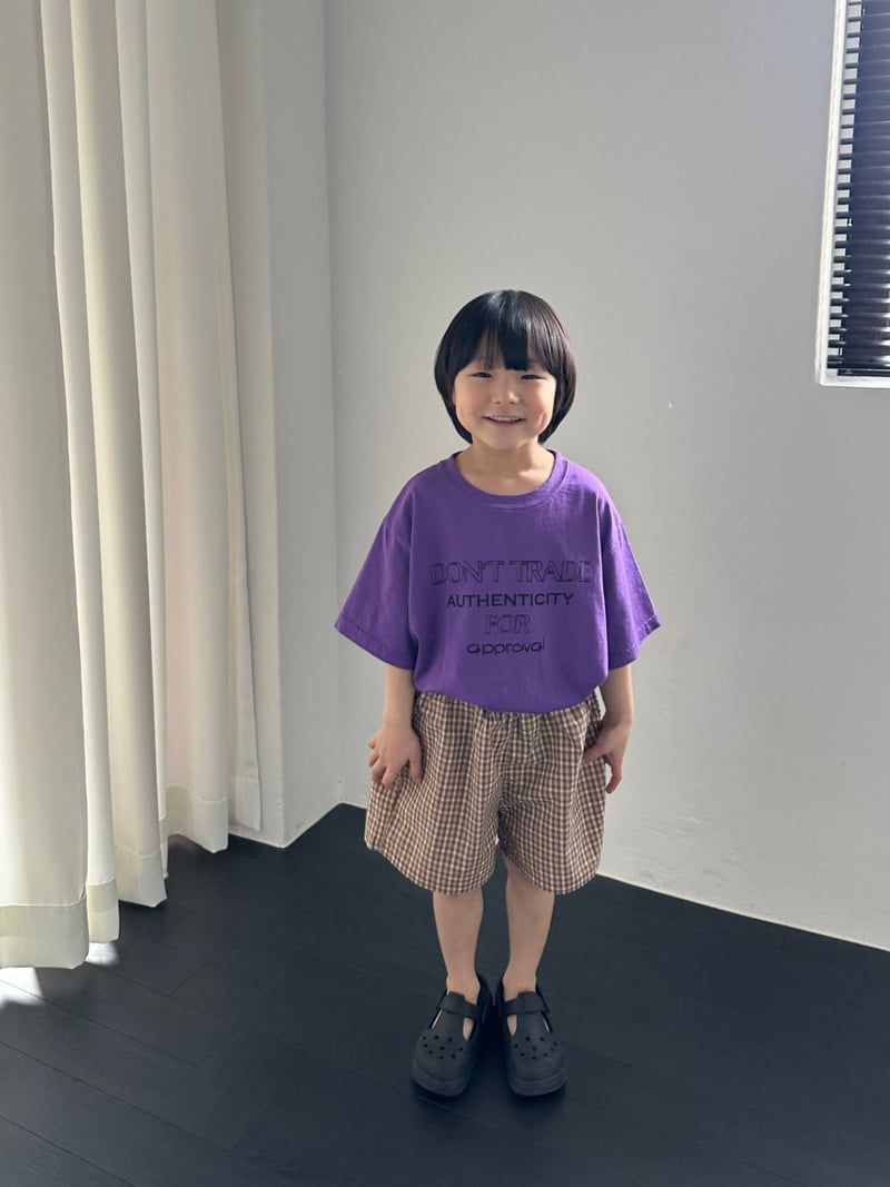 Foov - Korean Children Fashion - #kidsshorts - Multi Check Pants - 9