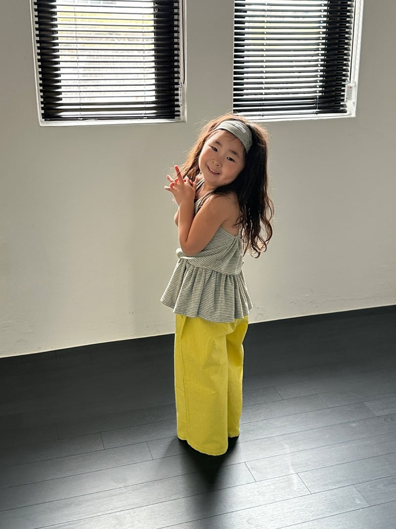 Foov - Korean Children Fashion - #kidsstore - Halter Frill One-piece - 5