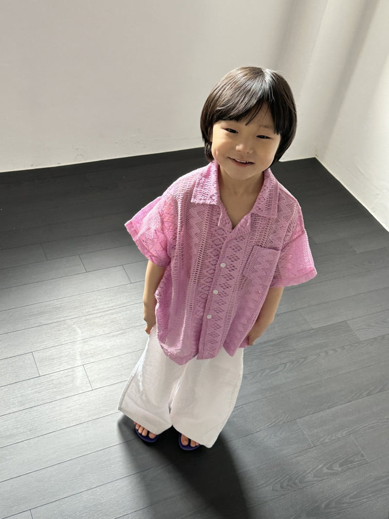 Foov - Korean Children Fashion - #kidzfashiontrend - Crochet Shirt - 3