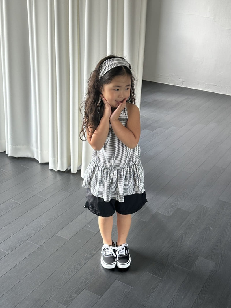 Foov - Korean Children Fashion - #littlefashionista - String Shorts - 8