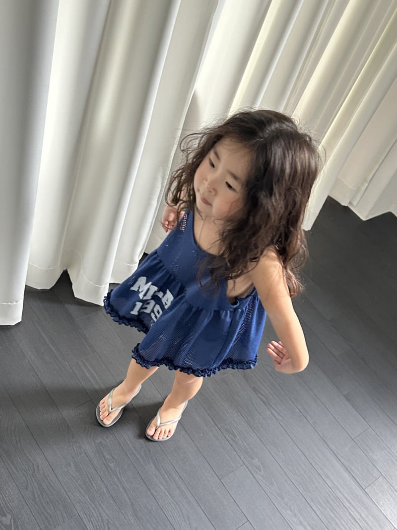 Foov - Korean Children Fashion - #magicofchildhood - Mesh Mini One-piece - 5