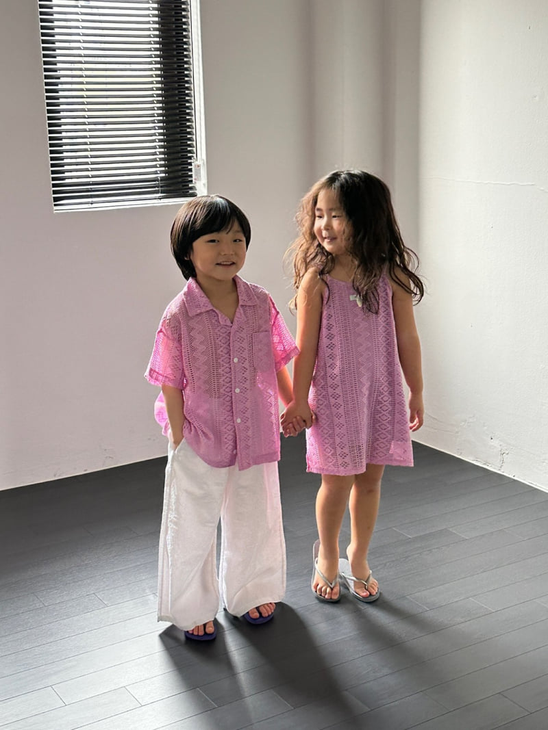 Foov - Korean Children Fashion - #magicofchildhood - Crochet Shirt - 6