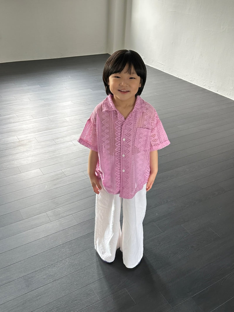 Foov - Korean Children Fashion - #minifashionista - Crochet Shirt - 7
