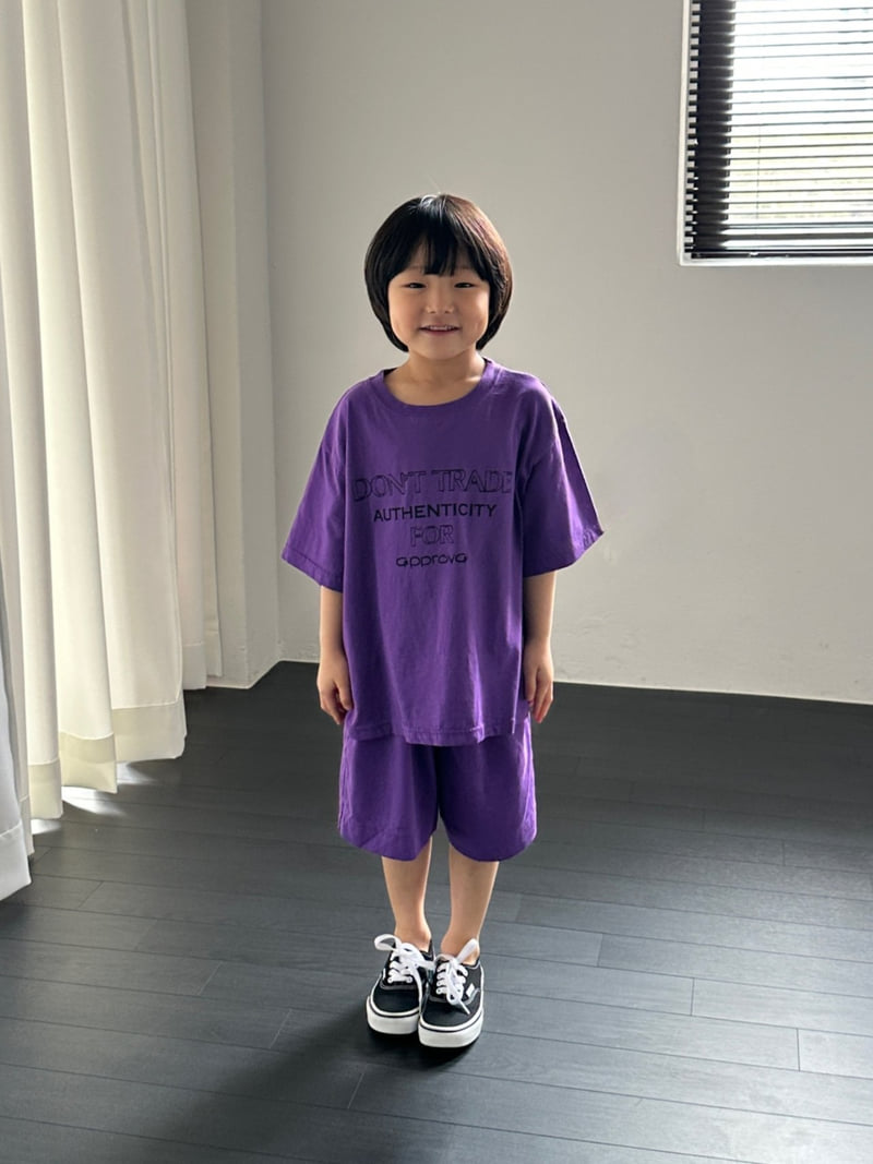 Foov - Korean Children Fashion - #prettylittlegirls - Lettering Tee - 7
