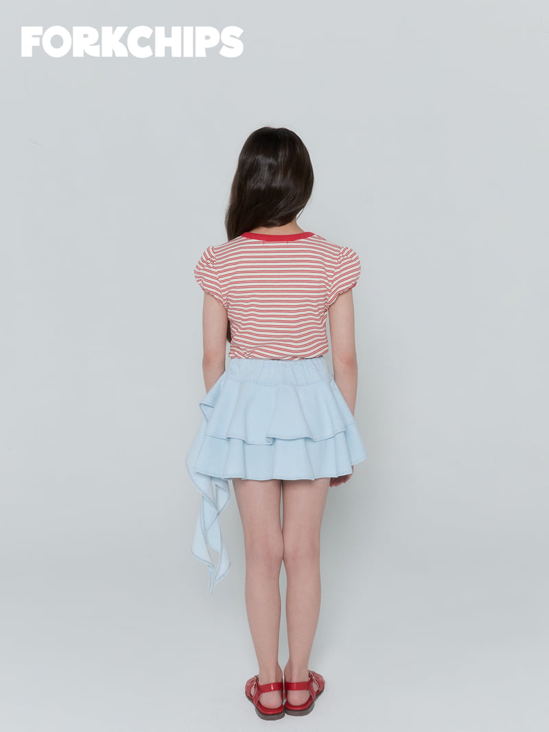 Fork Chips - Korean Children Fashion - #Kfashion4kids - Madeleine Drop Skirt - 12