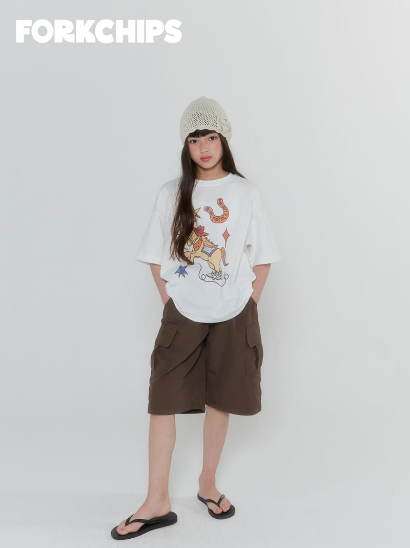 Fork Chips - Korean Children Fashion - #Kfashion4kids - Cowboy Tee - 10