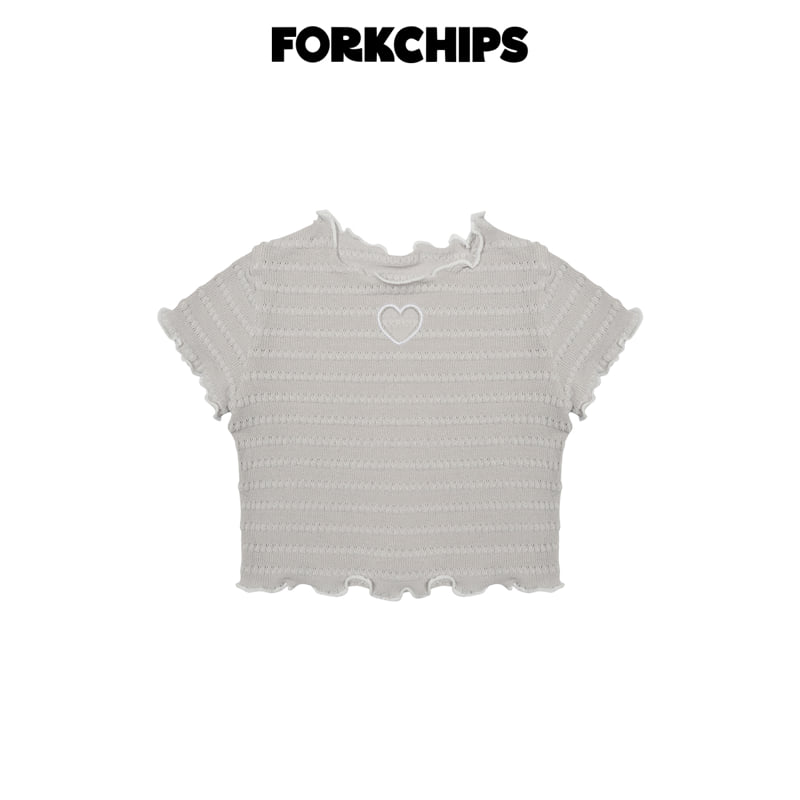 Fork Chips - Korean Children Fashion - #kidzfashiontrend - Love Punching Tee - 4