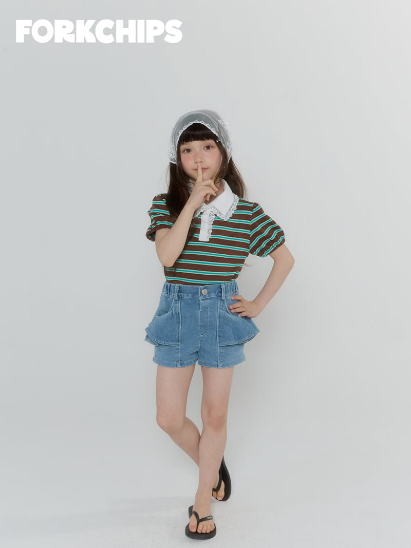 Fork Chips - Korean Children Fashion - #childofig - Mimi Flare Pants