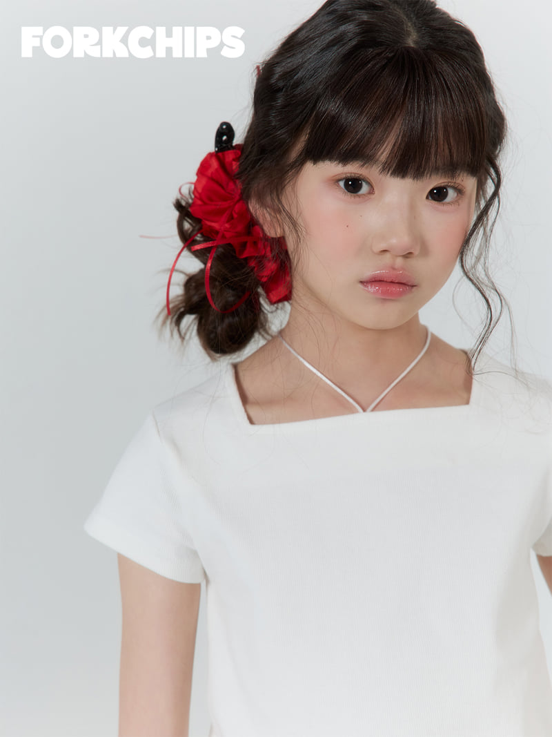 Fork Chips - Korean Children Fashion - #childofig - Mary Hair Clip - 5
