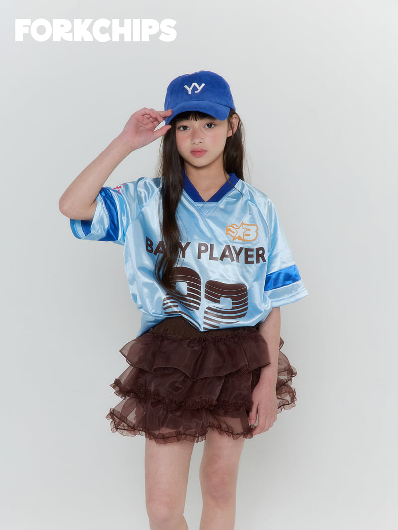 Fork Chips - Korean Children Fashion - #childofig - Player Tee - 12